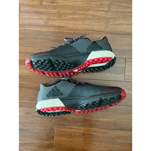 Adidas Mens Adipower Sport Boost Q44778 Black Running Shoes Sneakers - Size 11.5 - Picture 2 of 12